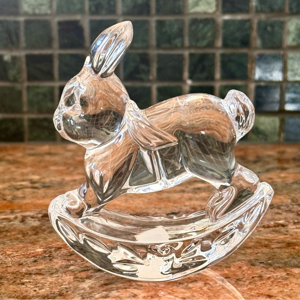 Crystal Bunny Figurine